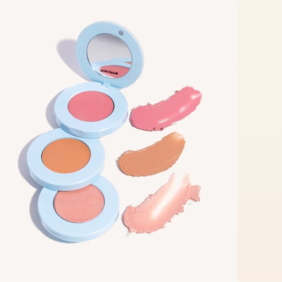 ALLEYOOP 3-in1 STACK THE ODDS BLUSH BRONZER HIGHLIGHTER PACK - SUNKISSED - Picture 4 of 4